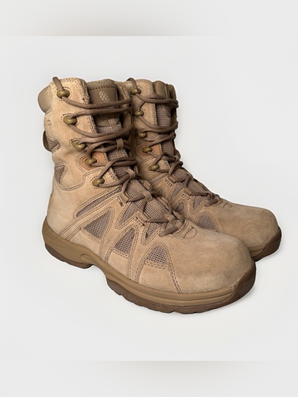 Altama EXO Speed Tactical Boots Mens Tan Suede Mesh Military USA Size 9 NWOB